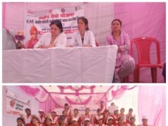 स्वयंसेवकों द्वारा राष्ट्रीय सेवा योजना के अंतर्गत सात दिवसीय विशेष शिविर का आयोजन