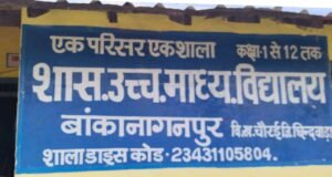 बिल्डिंग के लिए तरस रहा हायर सेकेंडरी स्कूल,बांका नागनपुर , चौरई