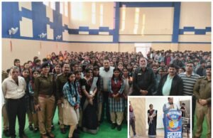 संदीपनि सीएम राइज स्कूल गुरैया में अपराध से बचाव के लिए प्रति बच्चों को किया जागरूक